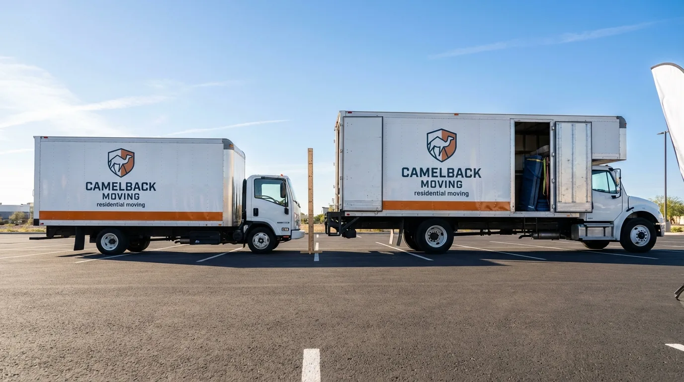 Moving truck size capacity guide in Owings Mills
